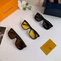 Louis Vuitton Square Black Lens Sunglasses for Men & Women - 158117
