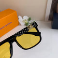 Louis Vuitton Square Orange Lens Sunglasses for Men & Women - 158119