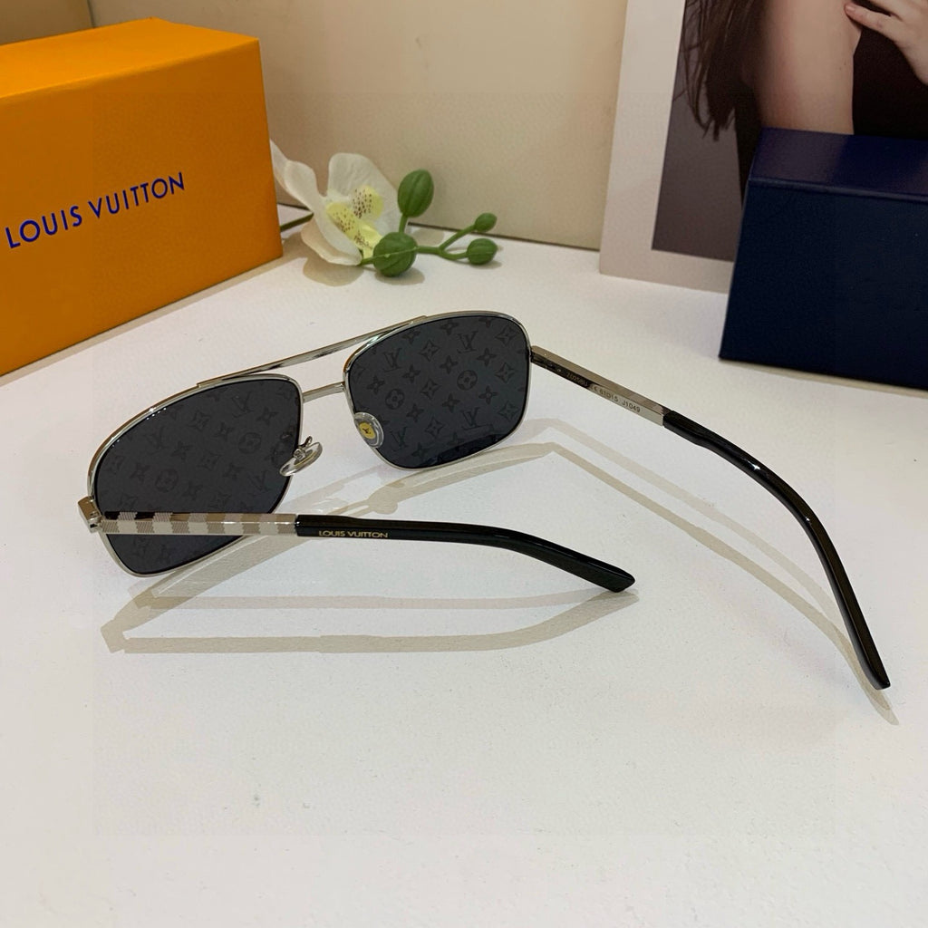 Louis Vuitton Aviator Silver Lens Sunglasses for Men & Women - 158120 - detail image 3