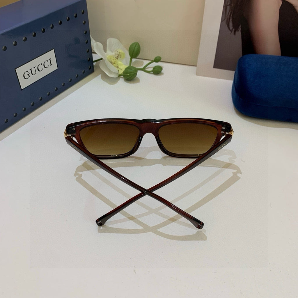 Gucci Square Black Lens Sunglasses for Men & Women - 414974 - detail image 2