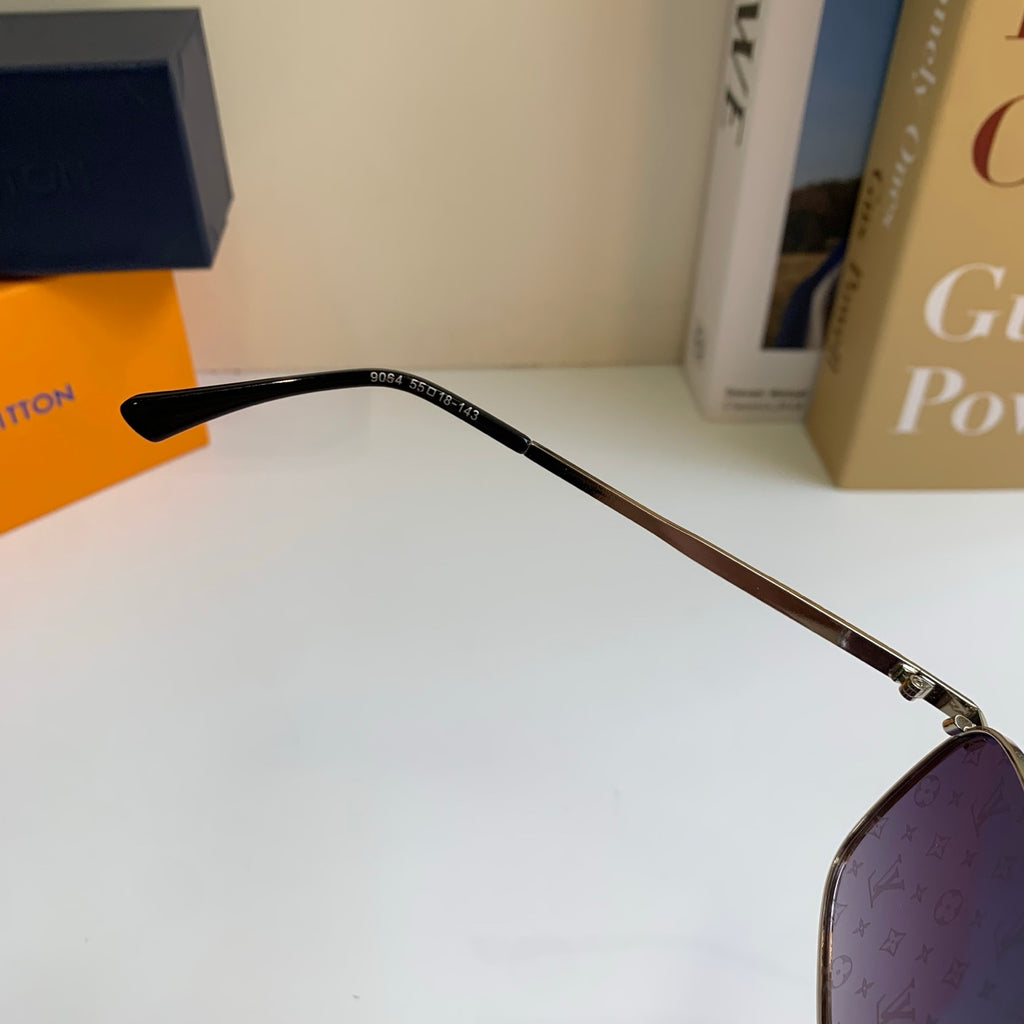Louis Vuitton Metal Square Silver Lens Sunglasses for Men & Women - 158156 - detail image 6