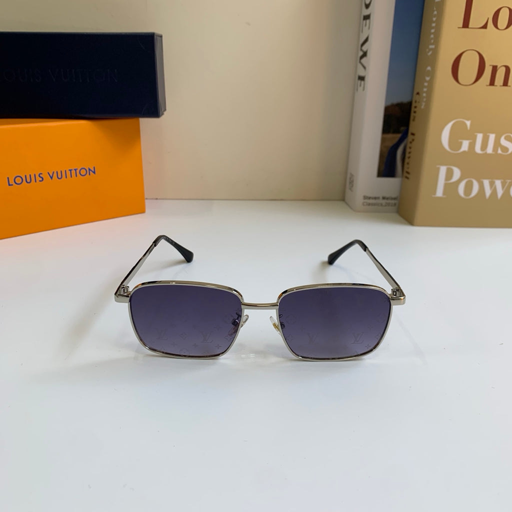 Louis Vuitton Metal Square Silver Lens Sunglasses for Men & Women - 158156 - detail image 5