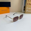 Louis Vuitton Metal Square Silver Lens Sunglasses for Men & Women - 158157