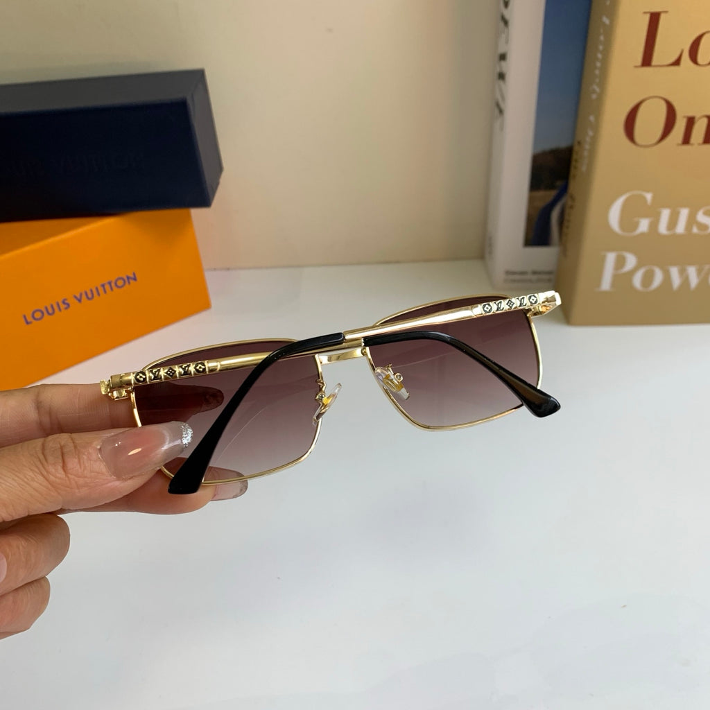 Louis Vuitton Metal Square Silver Lens Sunglasses for Men & Women - 158157 - detail image 8