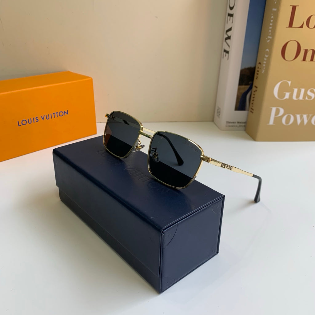 Louis Vuitton Metal Square Silver Lens Sunglasses for Men & Women - 158158 - detail image 4