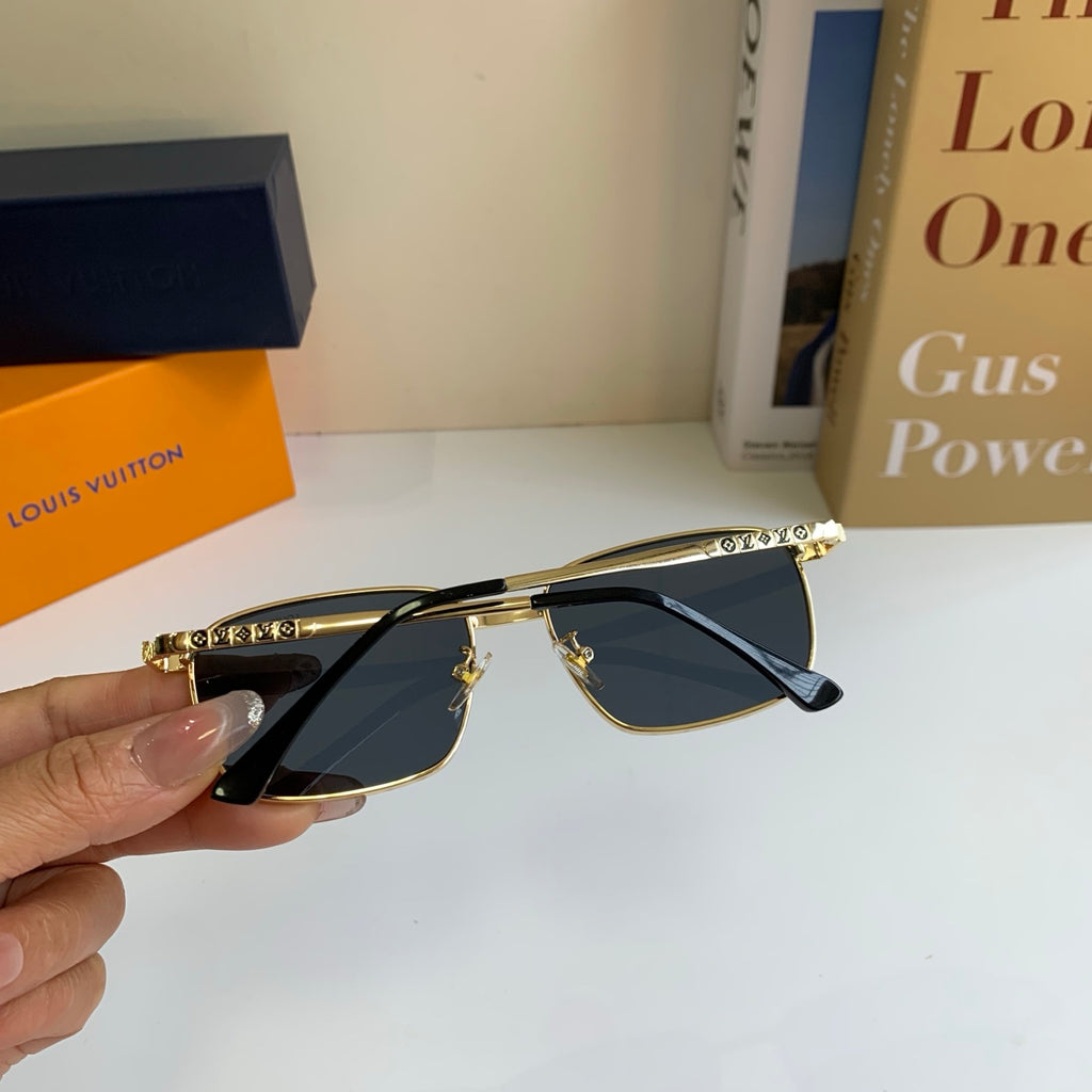 Louis Vuitton Metal Square Silver Lens Sunglasses for Men & Women - 158158 - detail image 7
