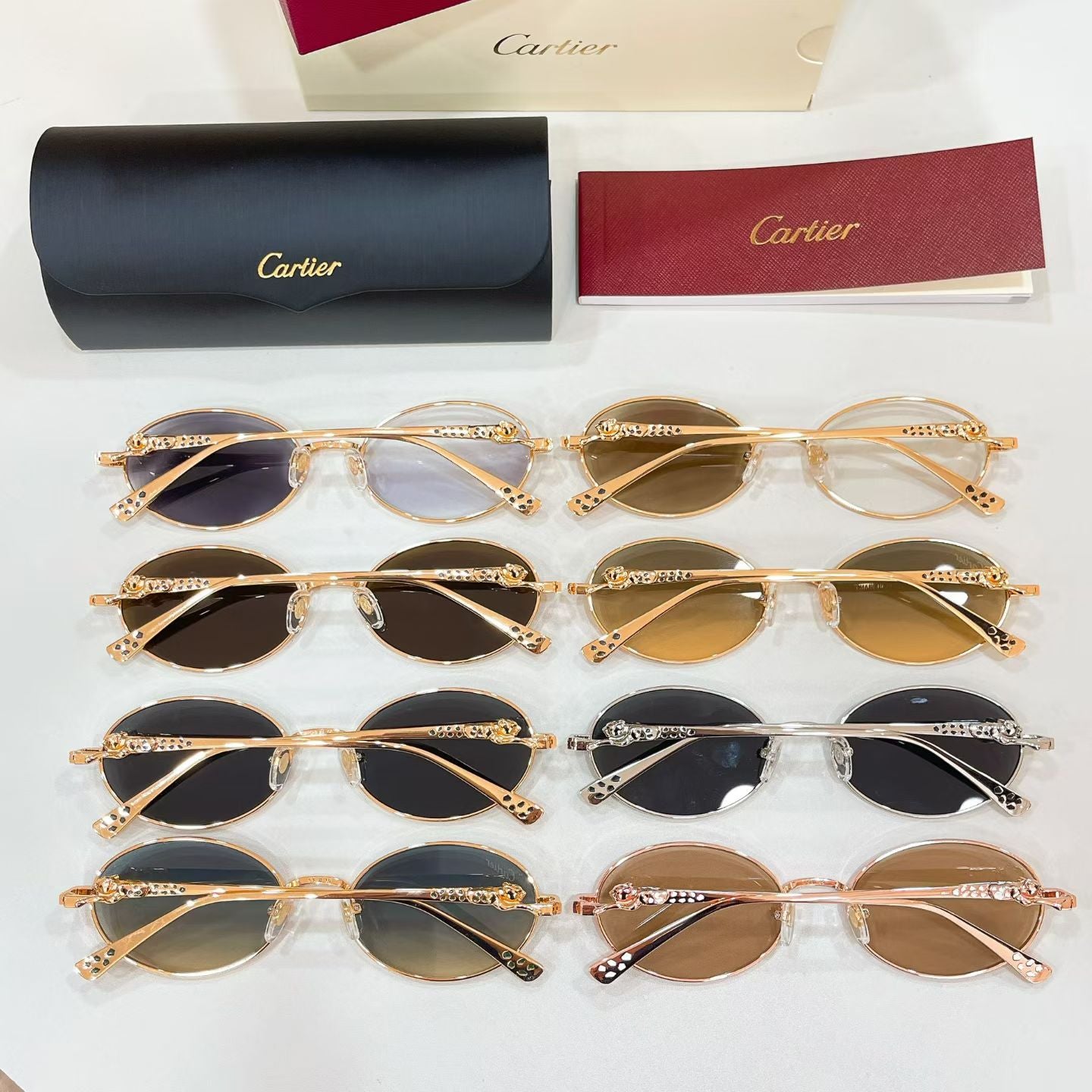 Cartier CT0752S Photochromic Fashion Black Lens Sunglasses for Men & Women - detail image 2