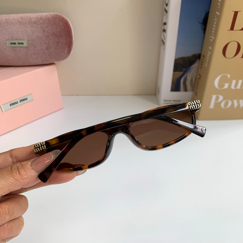 Miu Miu Cat-Eye Silver Lens Sunglasses for Men & Women - 432619 - detail image 6