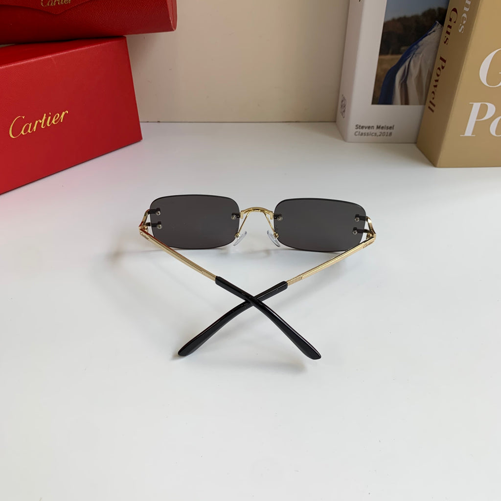 Cartier Square Silver Lens Sunglasses for Men & Women - 432284 - detail image 6