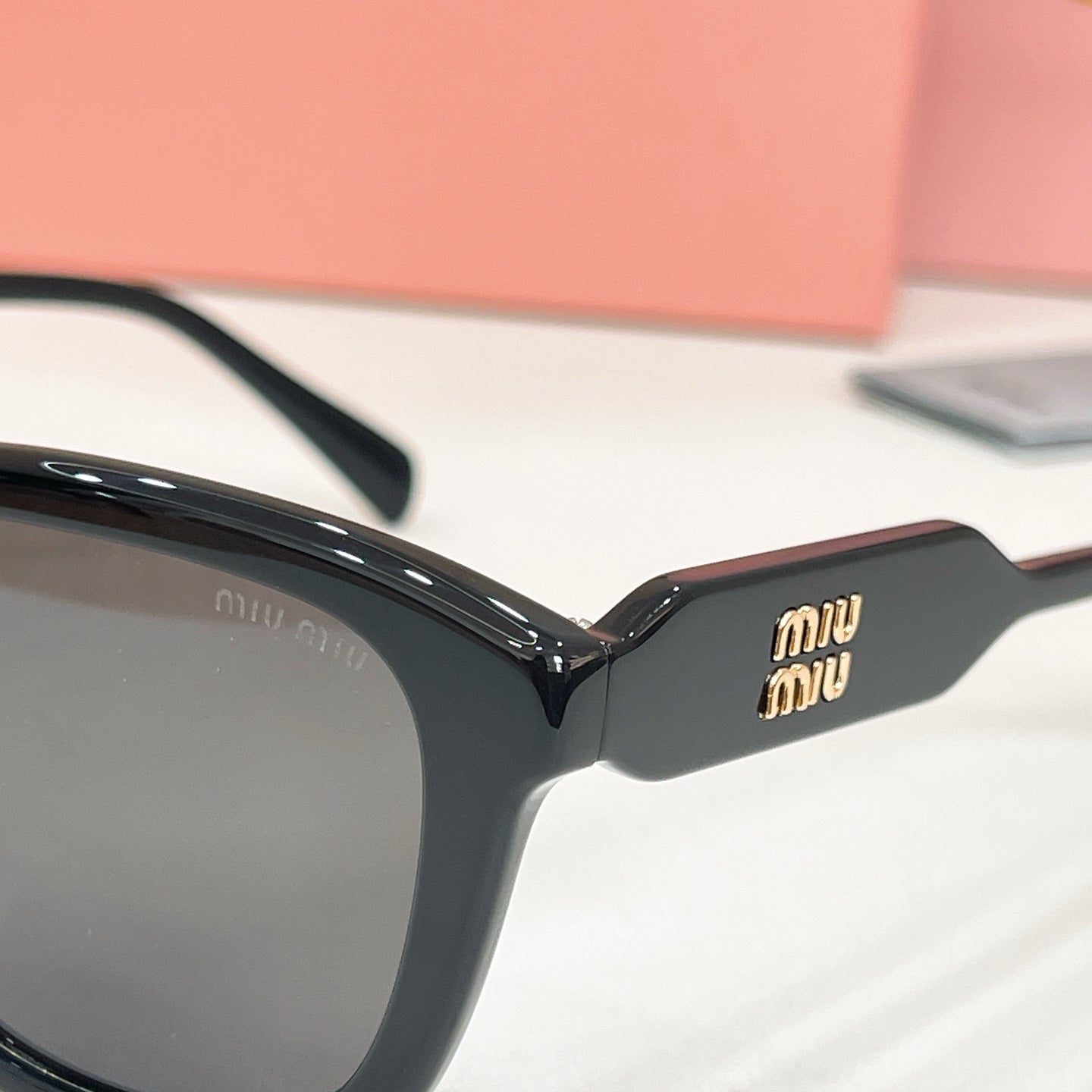 Miu Miu 02ZV-F Fashion Pink Lens Sunglasses for Men & Women - detail image 9