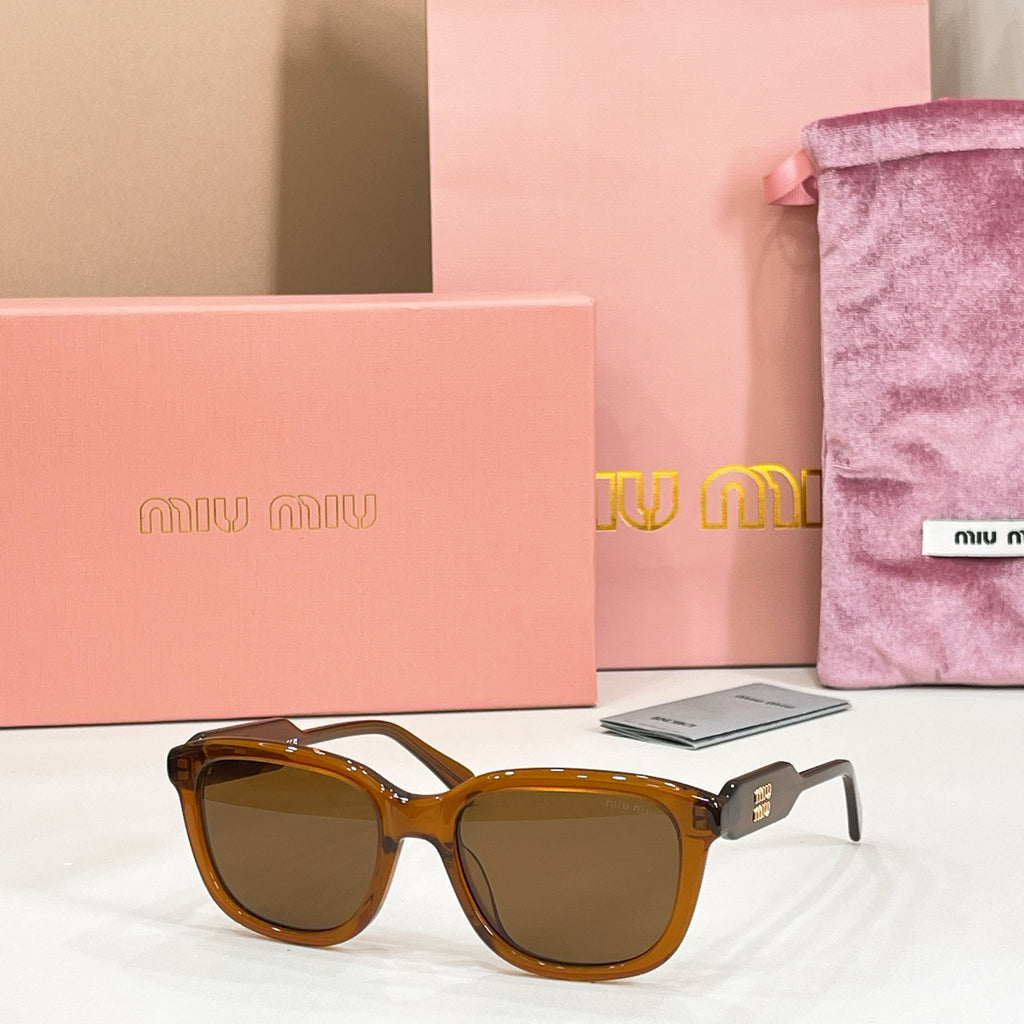 Miu Miu 02ZV-F Fashion Pink Lens Sunglasses for Men & Women - detail image 5
