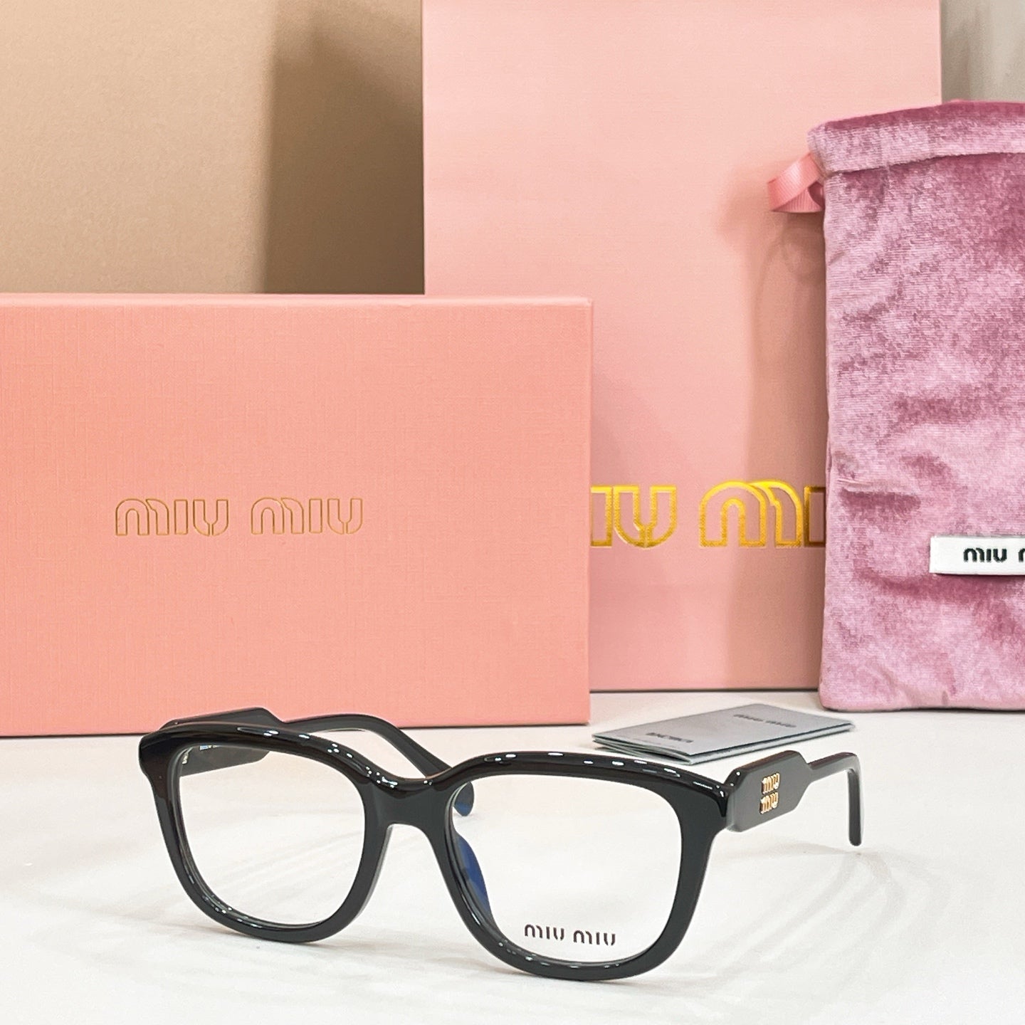 Miu Miu 02ZV-F Fashion Pink Lens Sunglasses for Men & Women - detail image 3