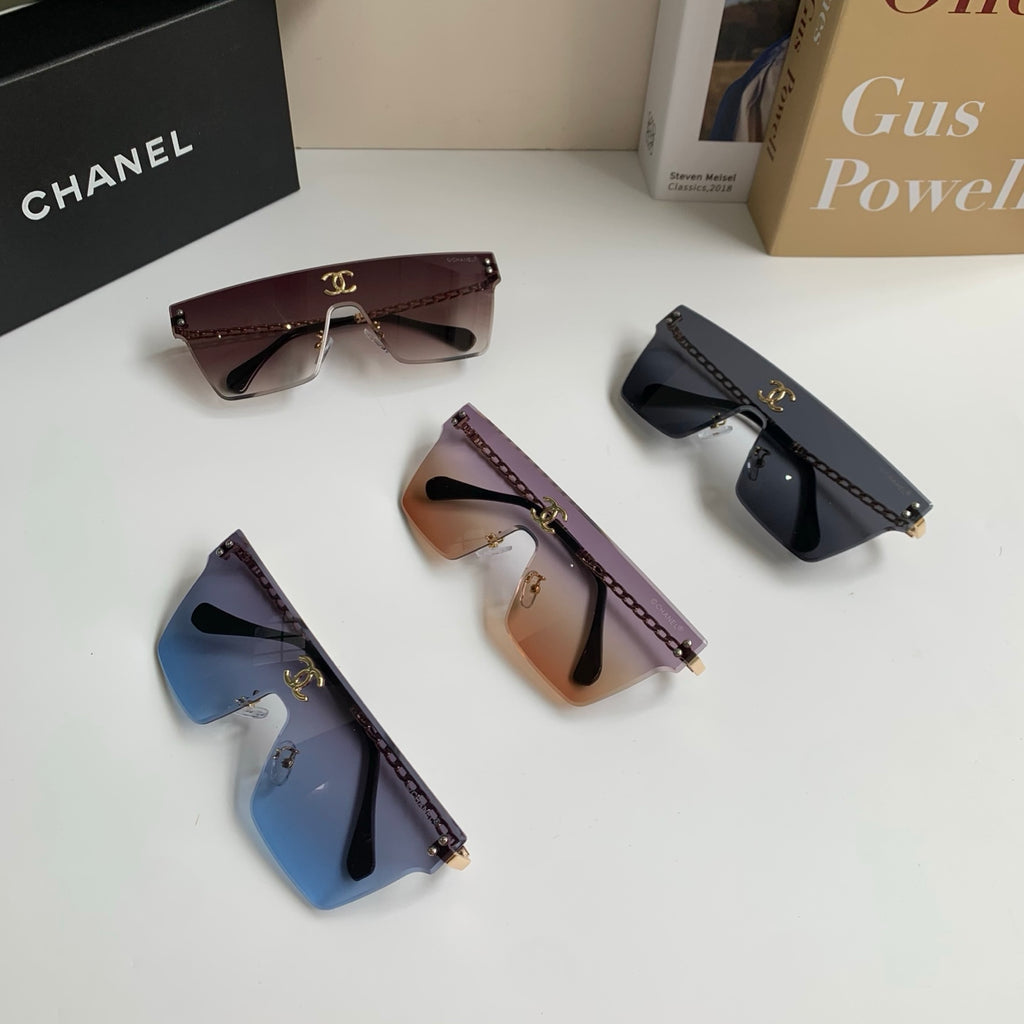 Chanel Square Silver Lens Sunglasses for Men & Women - 997698 - detail image 9