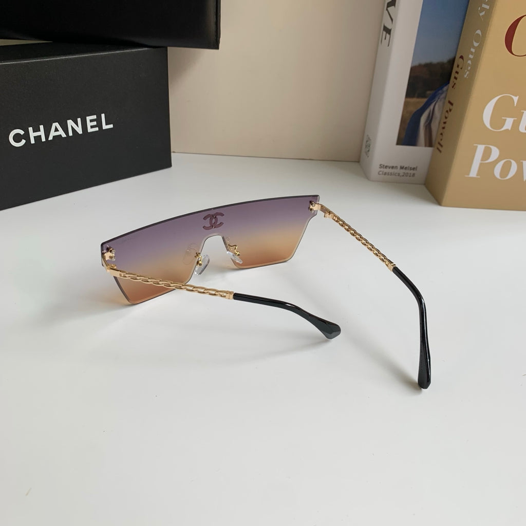 Chanel Square Silver Lens Sunglasses for Men & Women - 997896 - detail image 8