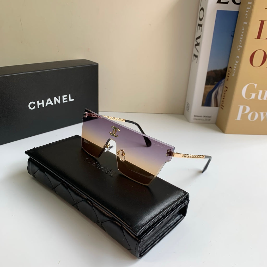 Chanel Square Silver Lens Sunglasses for Men & Women - 997896 - detail image 5