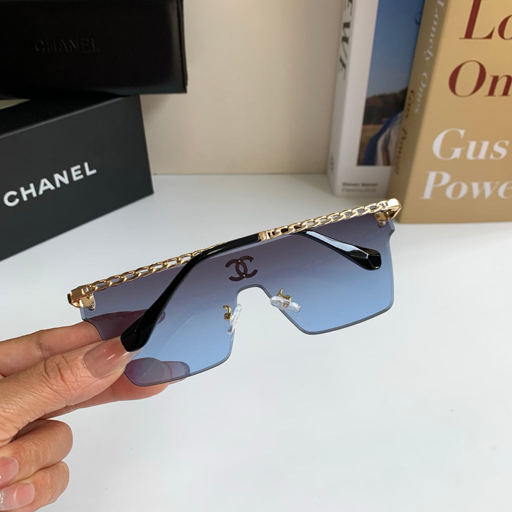 Chanel Square Silver Lens Sunglasses for Men & Women - 358070 - detail image 6