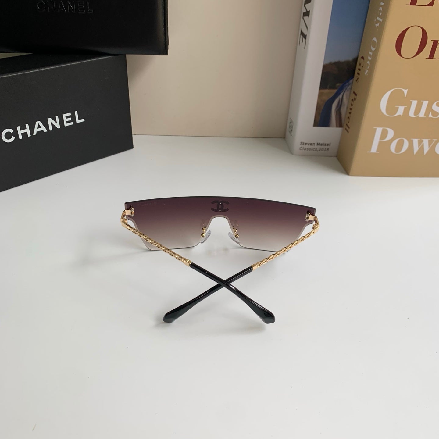 Chanel Square Silver Lens Sunglasses for Men & Women - 358071 - detail image 6