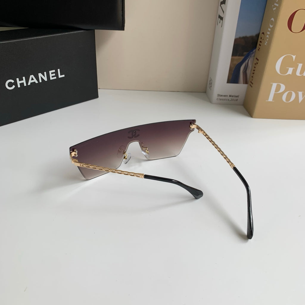 Chanel Square Silver Lens Sunglasses for Men & Women - 997697 - detail image 7