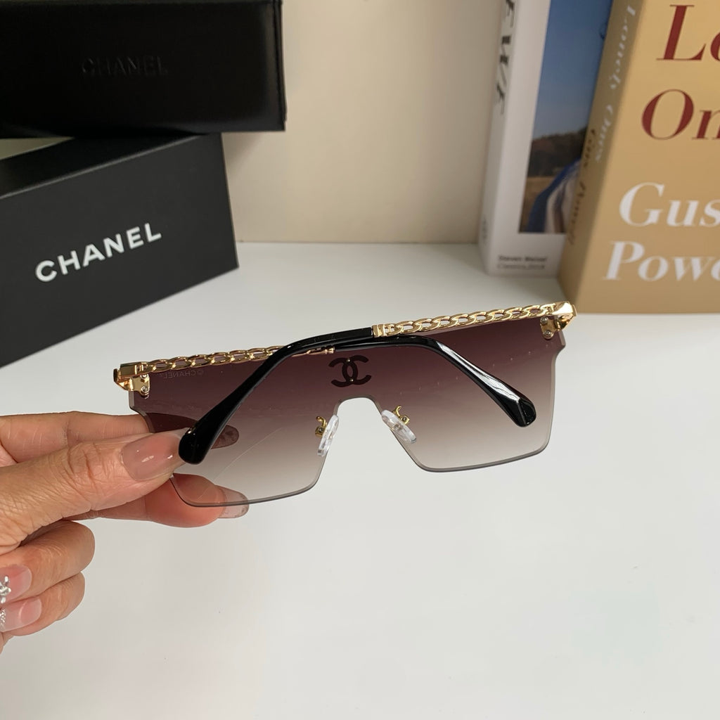 Chanel Square Silver Lens Sunglasses for Men & Women - 997697 - detail image 8