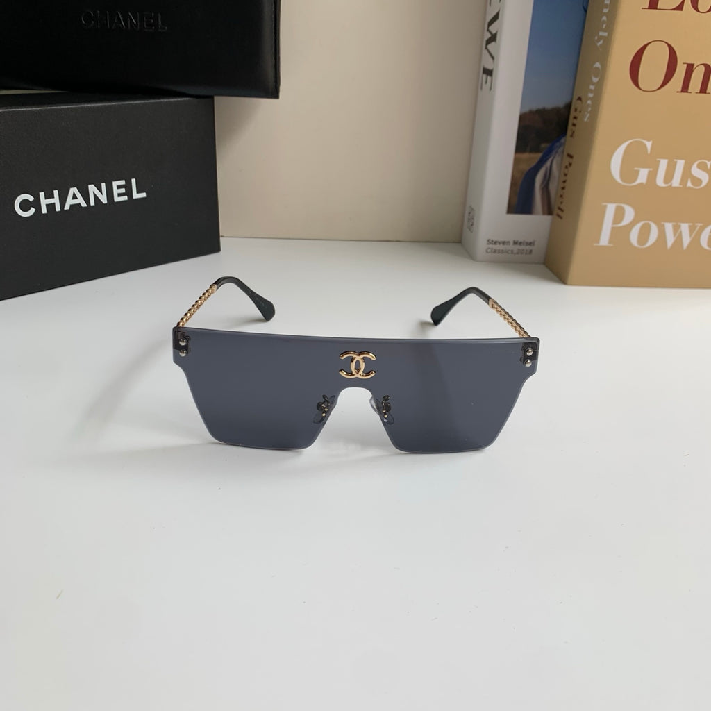 Chanel Square Silver Lens Sunglasses for Men & Women - 997698 - detail image 5