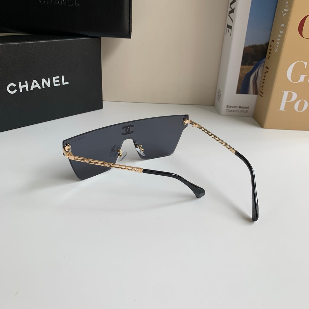 Chanel Square Silver Lens Sunglasses for Men & Women - 997698 - detail image 6