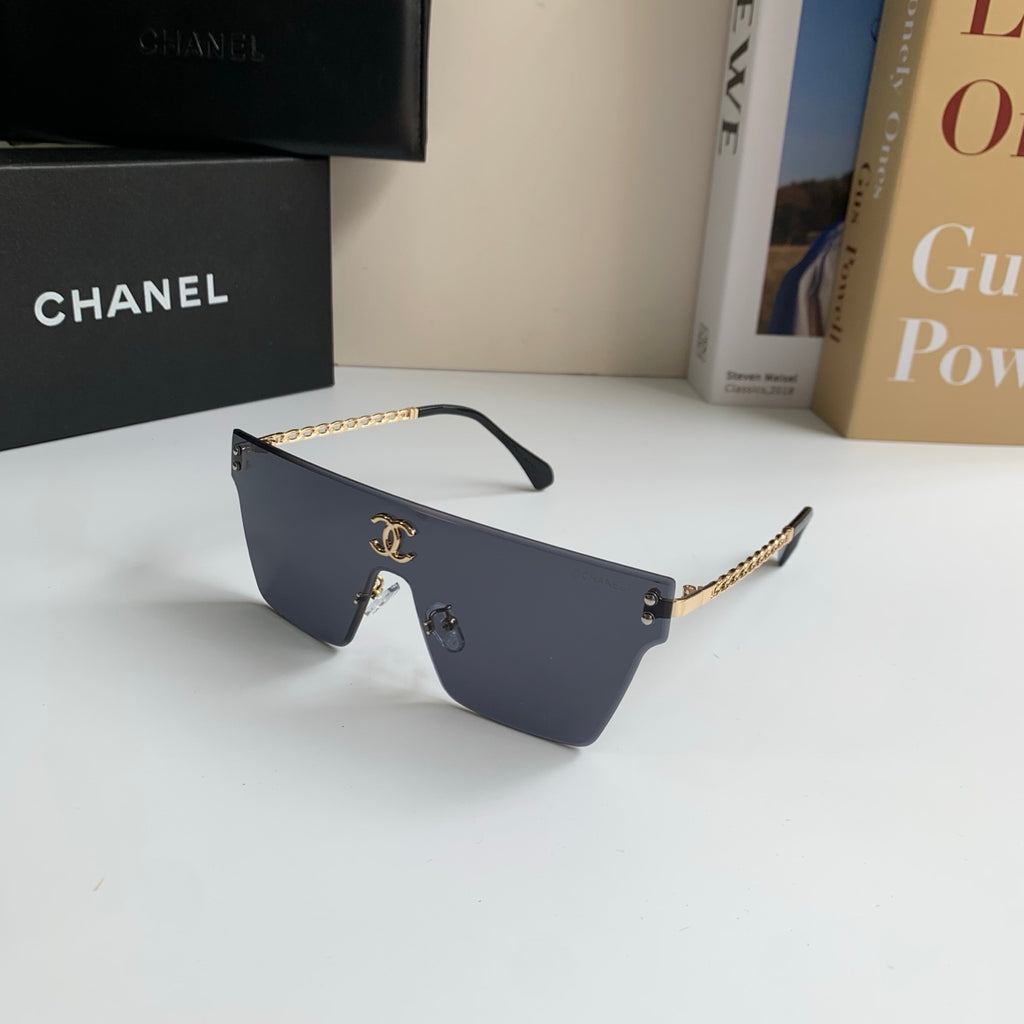 Chanel Square Silver Lens Sunglasses for Men & Women - 997698 - detail image 2