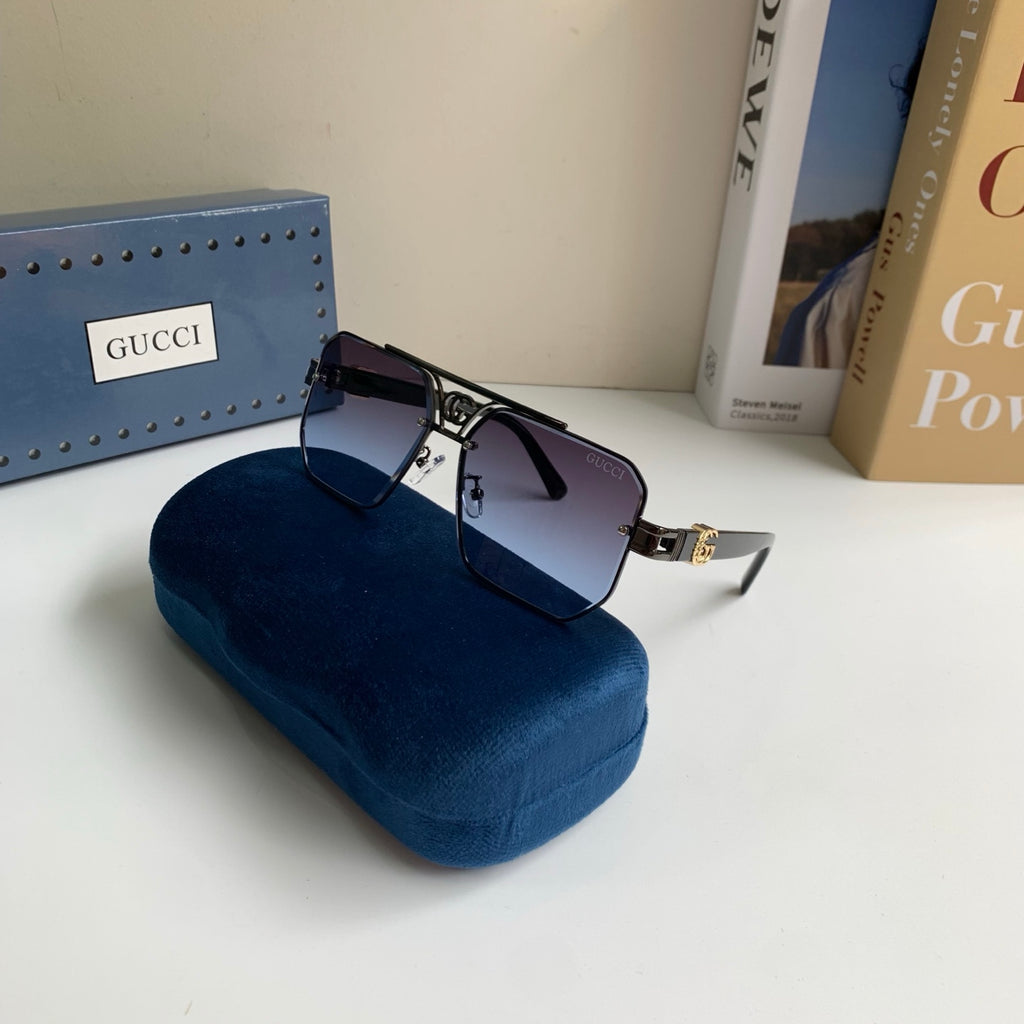 Gucci Metal Square Silver Lens Sunglasses for Men & Women - 997522 - detail image 5