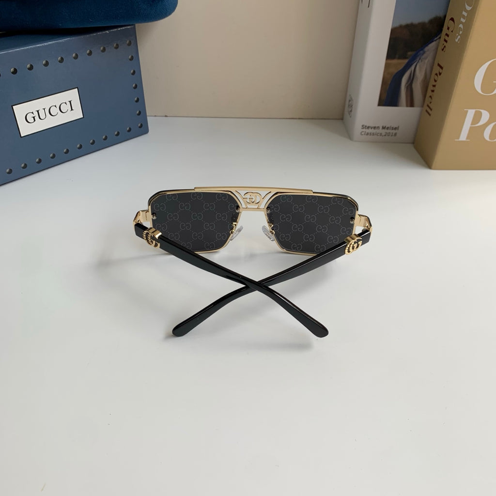 Gucci Metal Square Silver Lens Sunglasses for Men & Women - 997523 - detail image 6