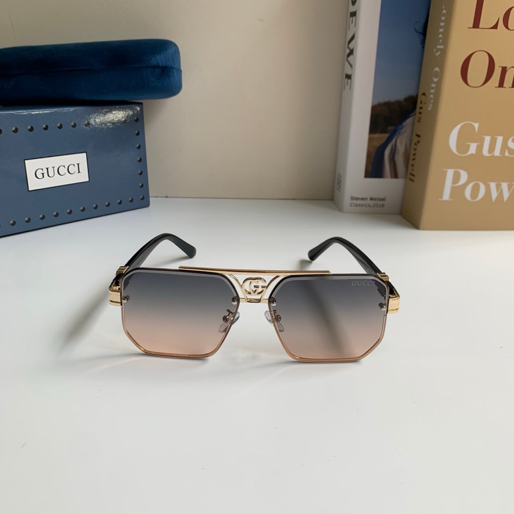 Gucci Metal Square Silver Lens Sunglasses for Men & Women - 997524 - detail image 3