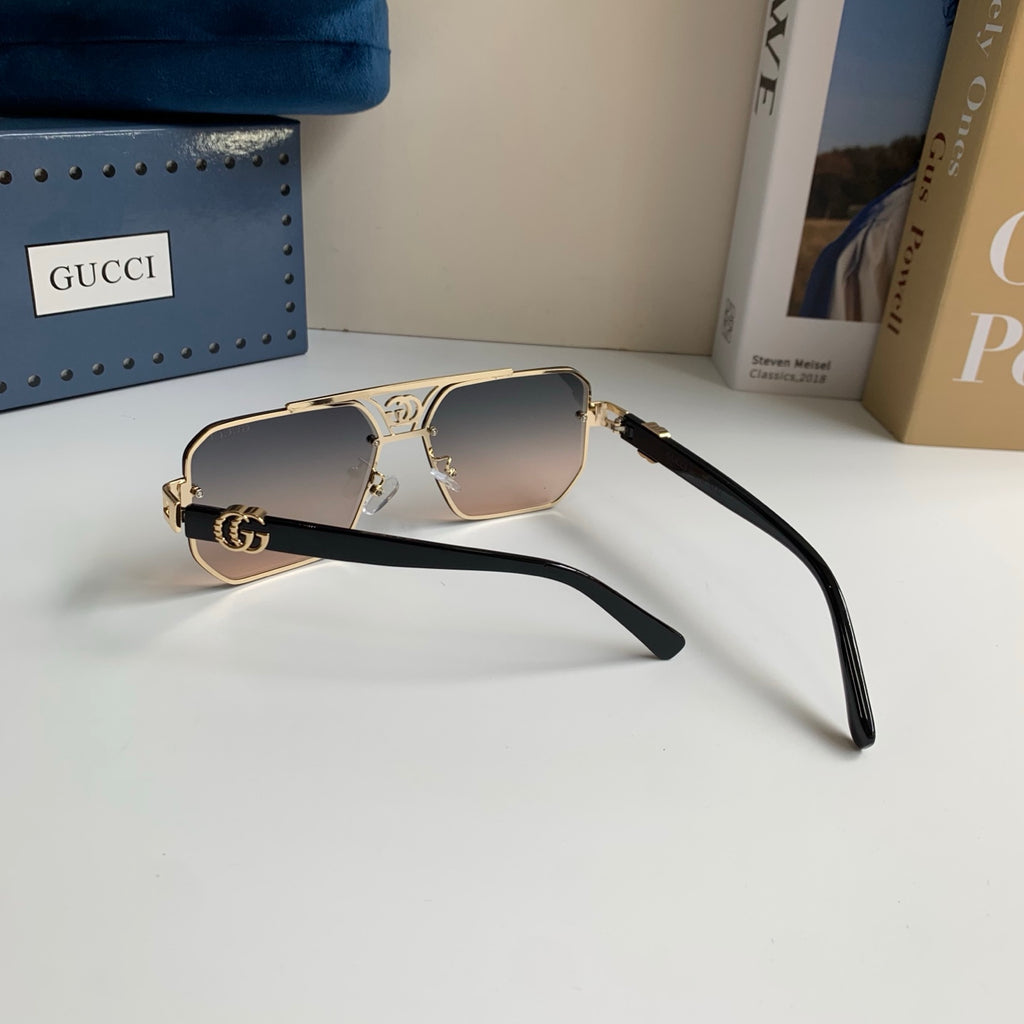 Gucci Metal Square Silver Lens Sunglasses for Men & Women - 997524 - detail image 6