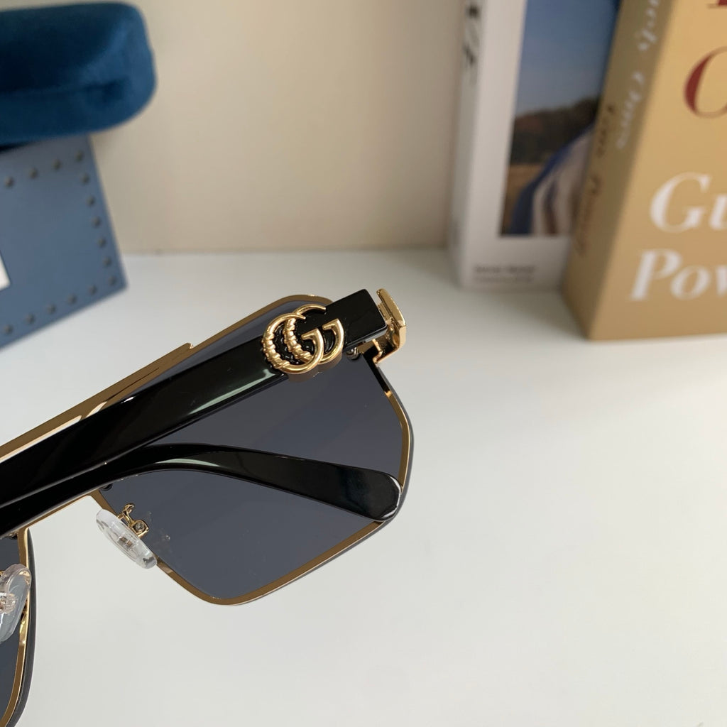 Gucci Metal Square Silver Lens Sunglasses for Men & Women - 997525 - detail image 8
