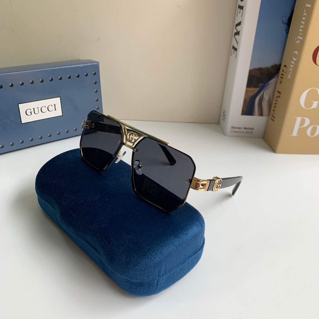 Gucci Metal Square Silver Lens Sunglasses for Men & Women - 997525 - detail image 4