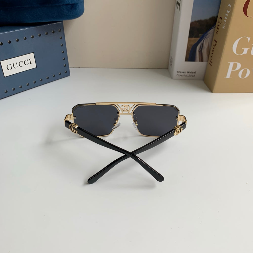 Gucci Metal Square Silver Lens Sunglasses for Men & Women - 997525 - detail image 6