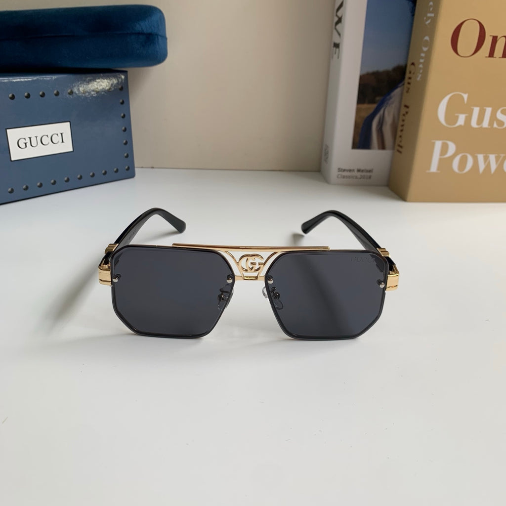 Gucci Metal Square Silver Lens Sunglasses for Men & Women - 997525 - detail image 5