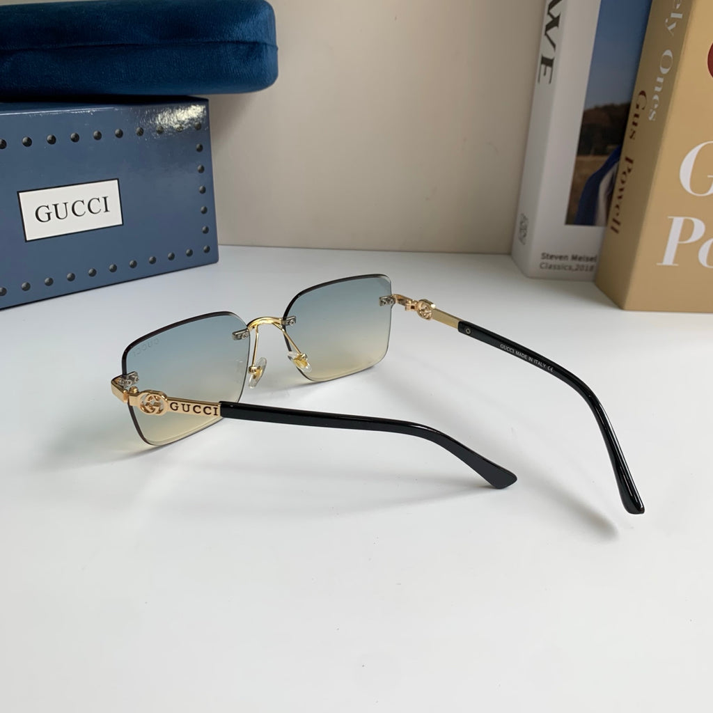 Gucci Metal Square Silver Lens Sunglasses for Men & Women - 371475 - detail image 7