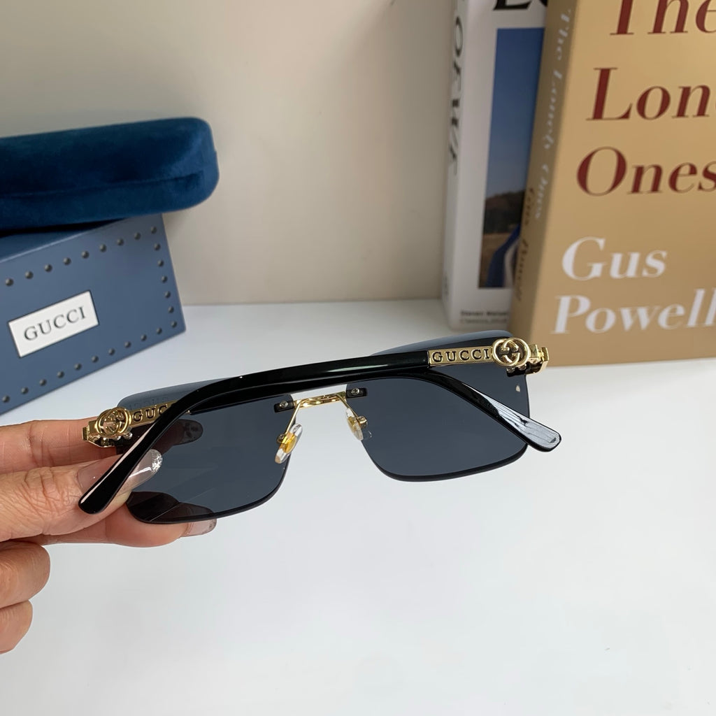 Gucci Metal Square Silver Lens Sunglasses for Men & Women - 371478 - detail image 8