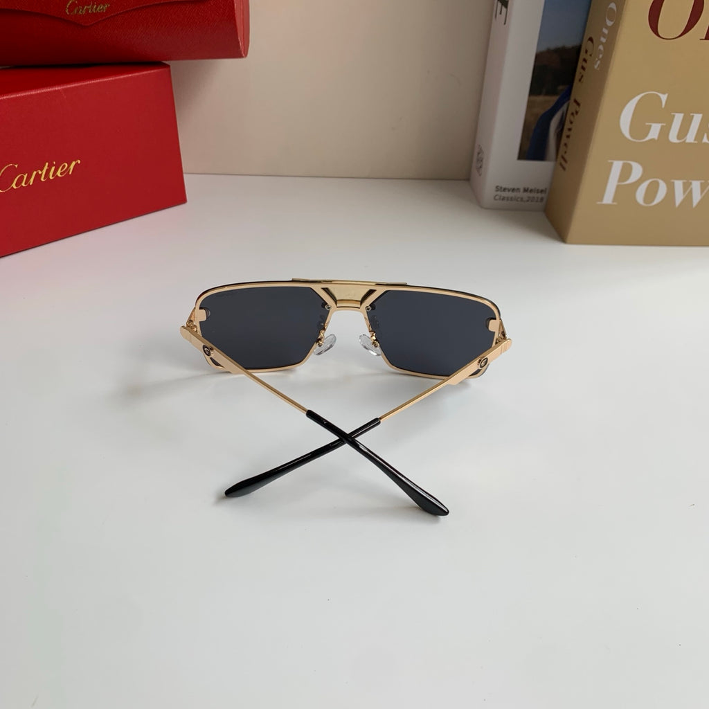 Cartier Square Silver Lens Sunglasses for Men & Women - 372207 - detail image 6