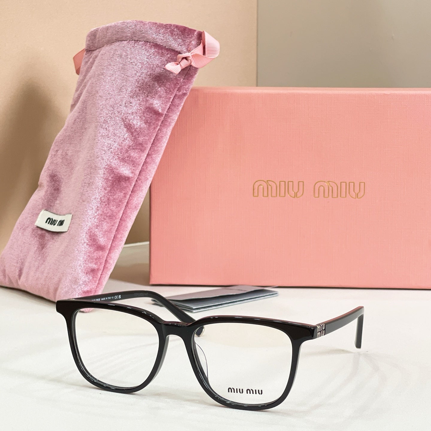 Miu Miu SMU Fashion Pink Lens Sunglasses for Men & Women - 132609 - detail image 6