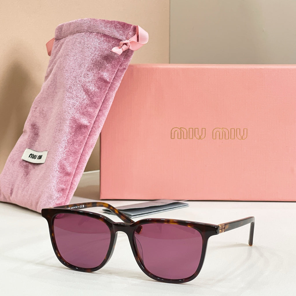 Miu Miu SMU Fashion Pink Lens Sunglasses for Men & Women - 132609 - detail image 5
