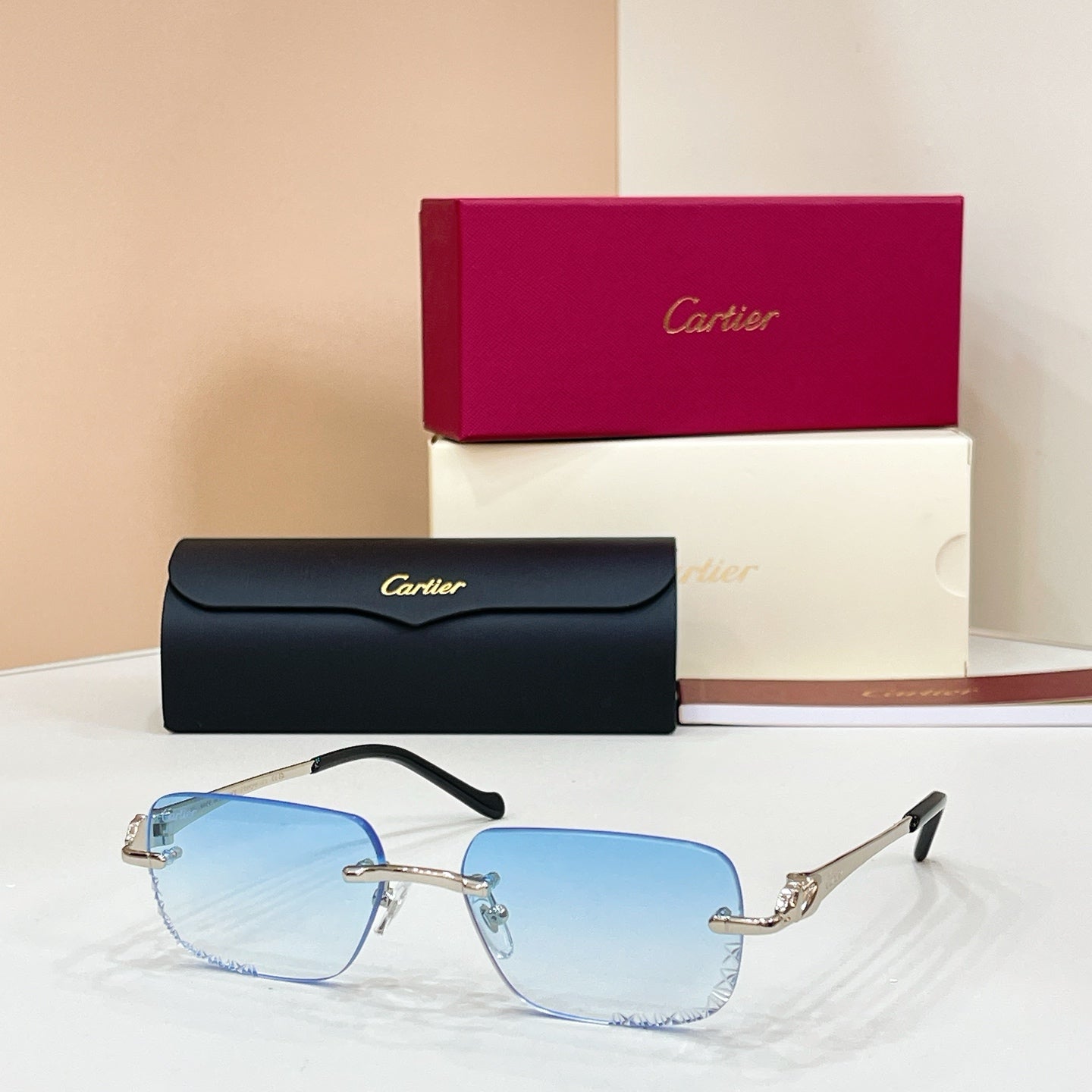 Cartier CT0926S Photochromic Fashion Black Lens Sunglasses for Men & Women - detail image 6
