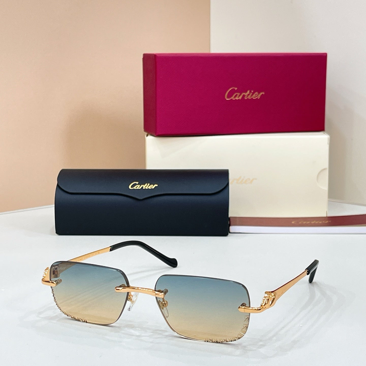 Cartier CT0926S Photochromic Fashion Black Lens Sunglasses for Men & Women - detail image 7