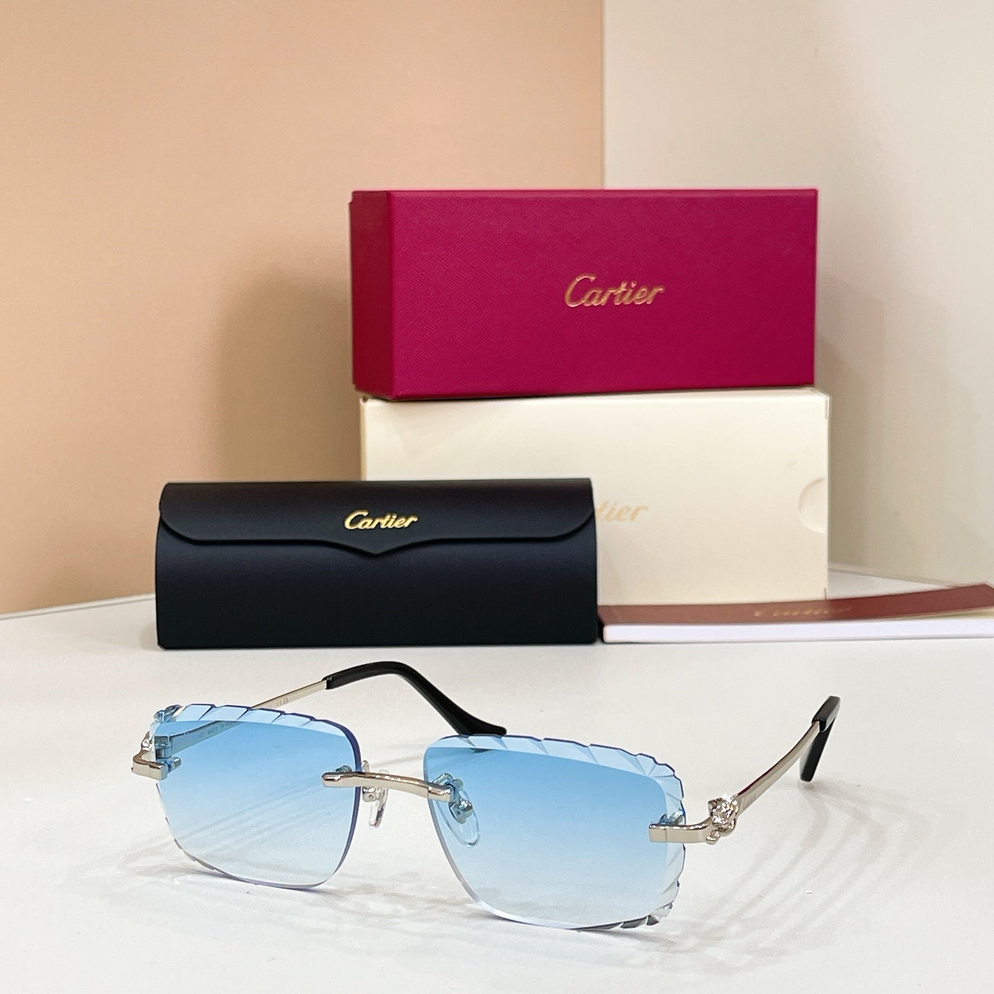 Cartier CT0805S Photochromic Fashion Black Lens Sunglasses for Men & - 132565 - detail image 6