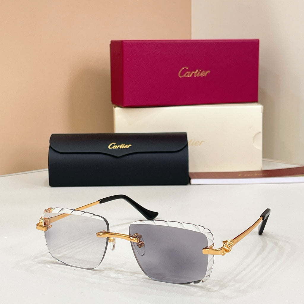Cartier CT0805S Photochromic Fashion Black Lens Sunglasses for Men & - 132565 - detail image 3