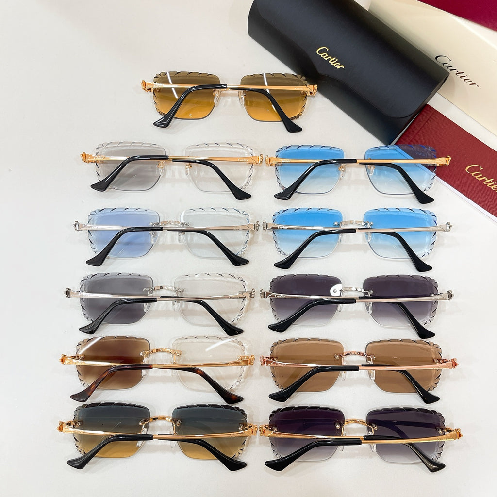 Cartier CT0805S Photochromic Fashion Black Lens Sunglasses for Men & Women - detail image 5