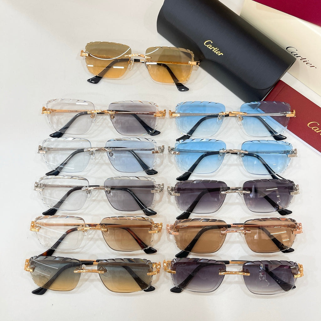 Cartier CT0805S Photochromic Fashion Black Lens Sunglasses for Men & Women - detail image 6