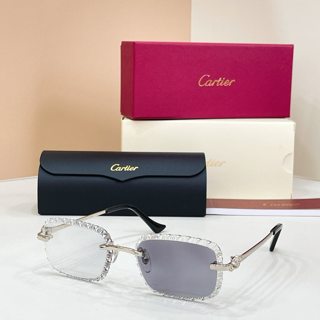 Cartier CT0803S Photochromic Fashion Black Lens Sunglasses for Men & - 132567 - detail image 3