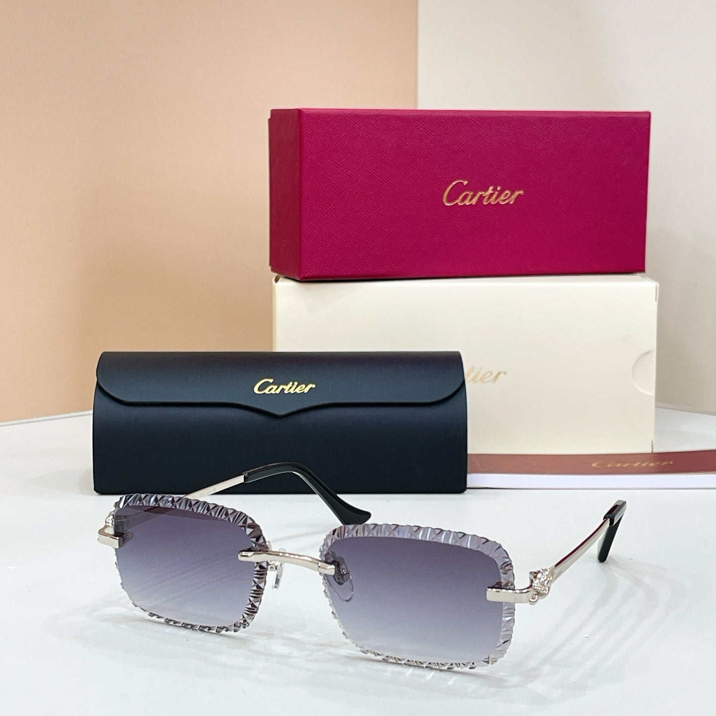 Cartier CT0803S Photochromic Fashion Black Lens Sunglasses for Men & - 132567 - detail image 9