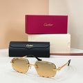 Cartier CT0804S Photochromic Fashion Black Lens Sunglasses for Men & Women