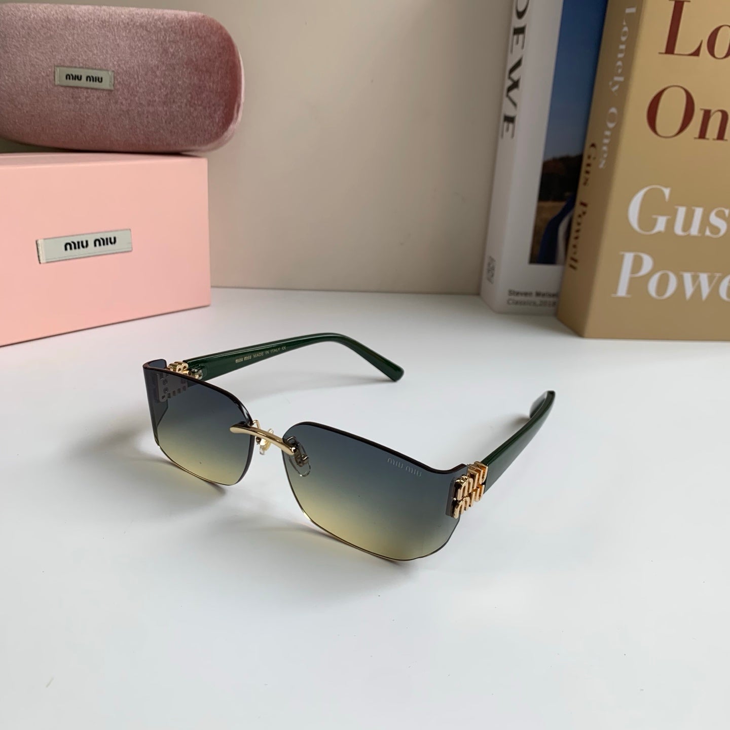 Miu Miu Fashion Silver Lens Sunglasses for Men & Women - 132599 - detail image 2