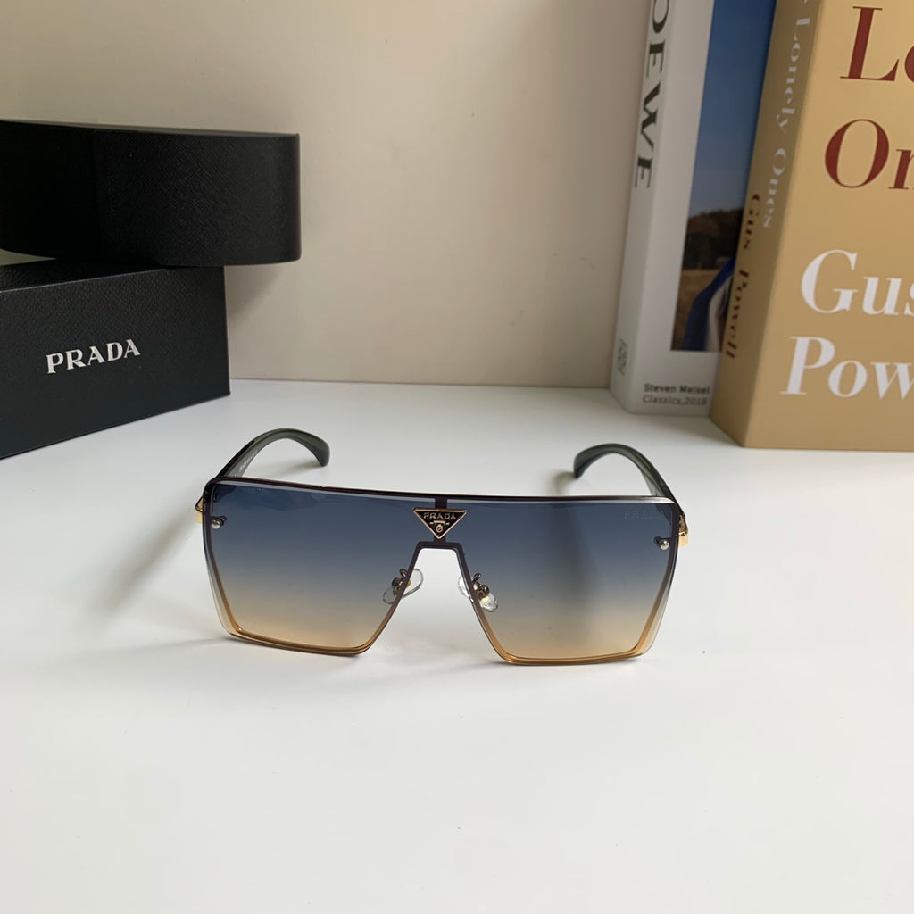 Prada Square Silver Lens Sunglasses for Men & Women - 465712 - detail image 3